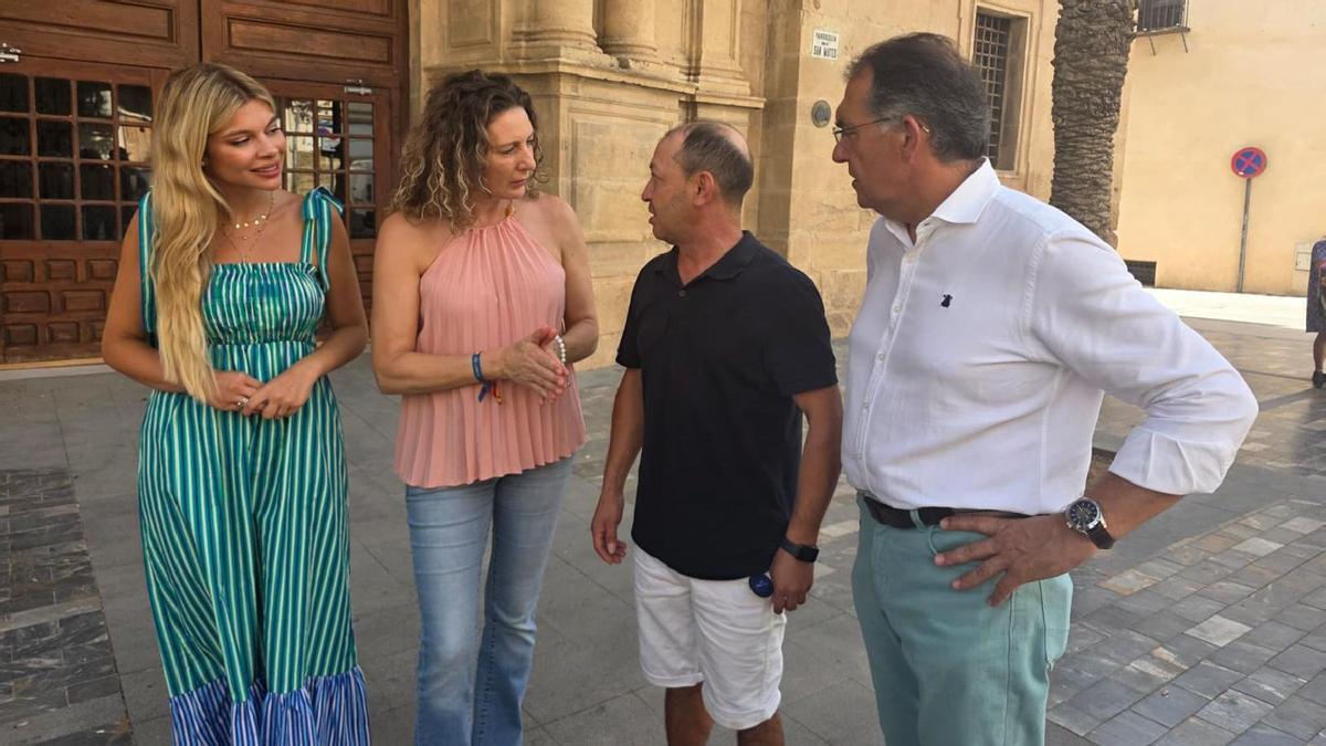 Presentación de los actos en honor a la Virgen del Cisne.