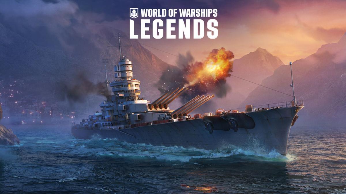 Una imagen de 'World of Warships: Legends'.
