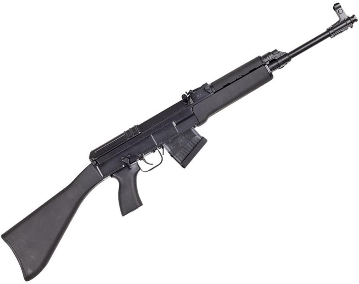 Imagen de un rifle semiautomatico CSA VZ58 compact 222 Remington similar al intervenido en Paterna.