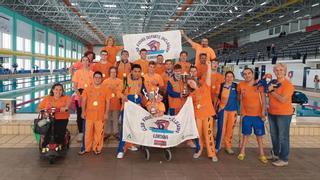 El Fidias reina en el Campeonato de Andalucía de natación adaptada