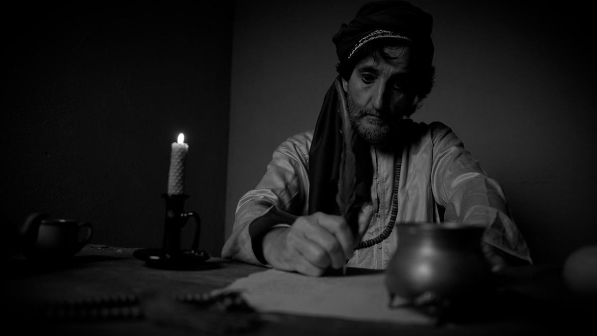 Una imatge del documental d'Abu Bakr produït per Pedro Burruezo i Francesc Esteva.