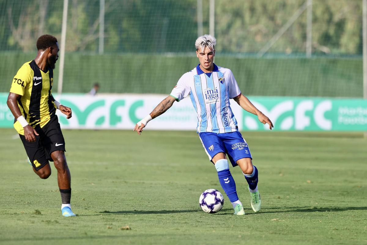 Foto del partido entre el Málaga CF 2-2 Al Ittihad