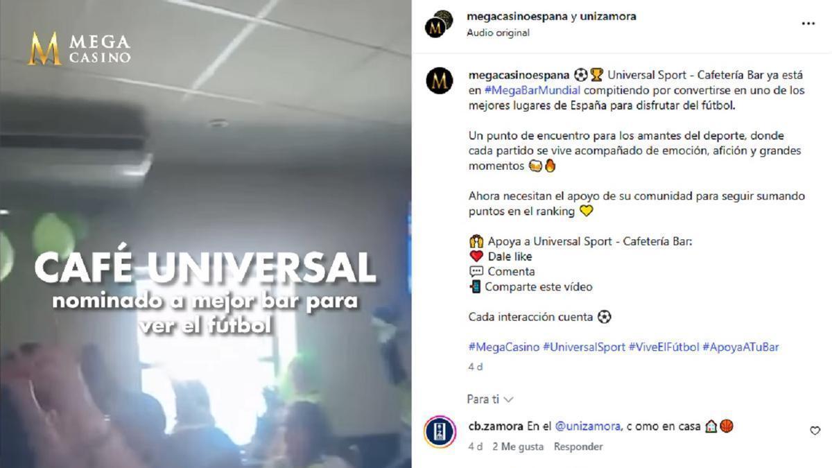 Una cafetería de Zamora compite en el Mundial de mejores bares para ver el fútbol: así puedes apoyarlo