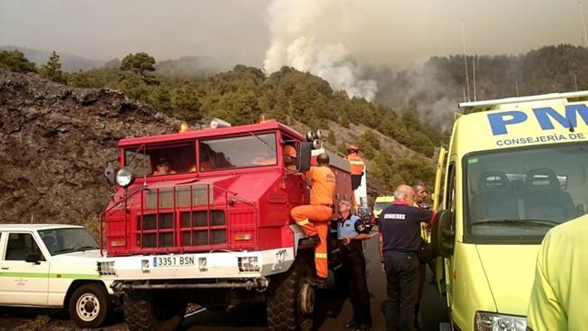 INCENDIO FORESTAL EN LA PALMA