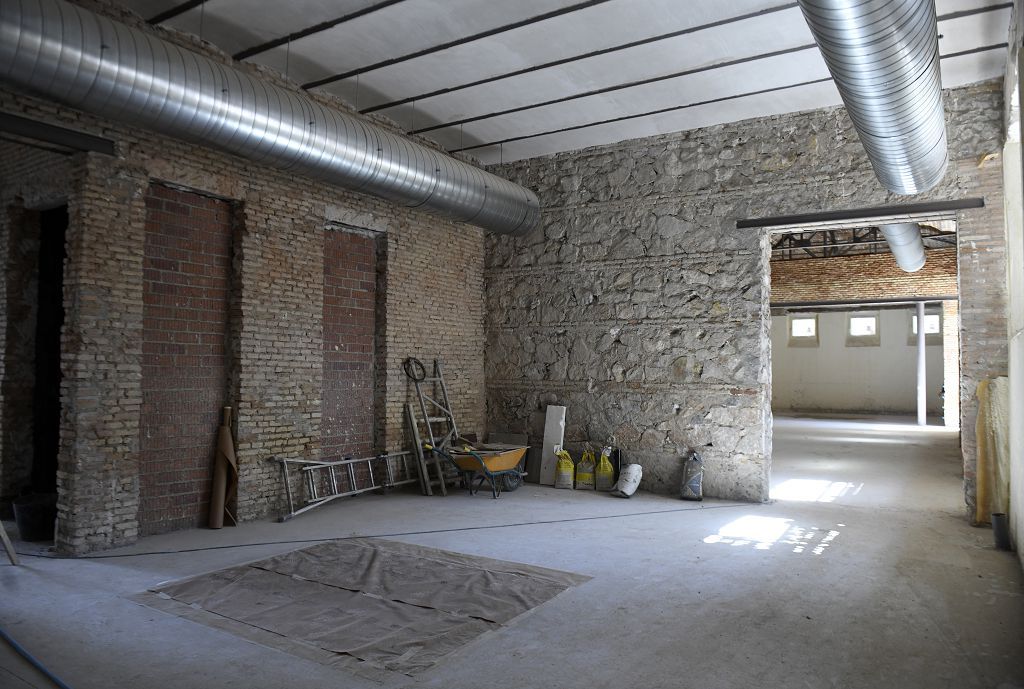 Así van las obras en la segunda fase de la Cárcel Vieja de Murcia