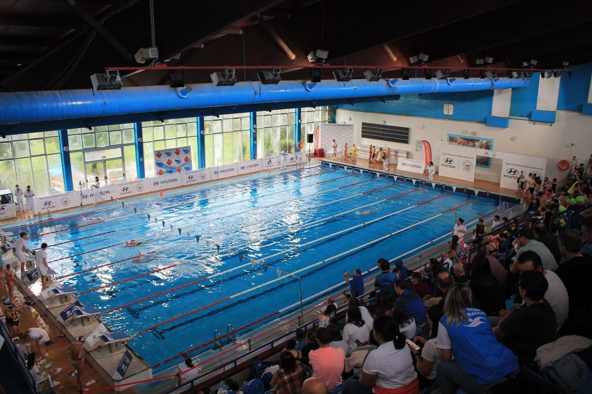 El público llenó la grada de la piscina de Santa Isabel Open Promesas Mireia Belmonte by Hyundai