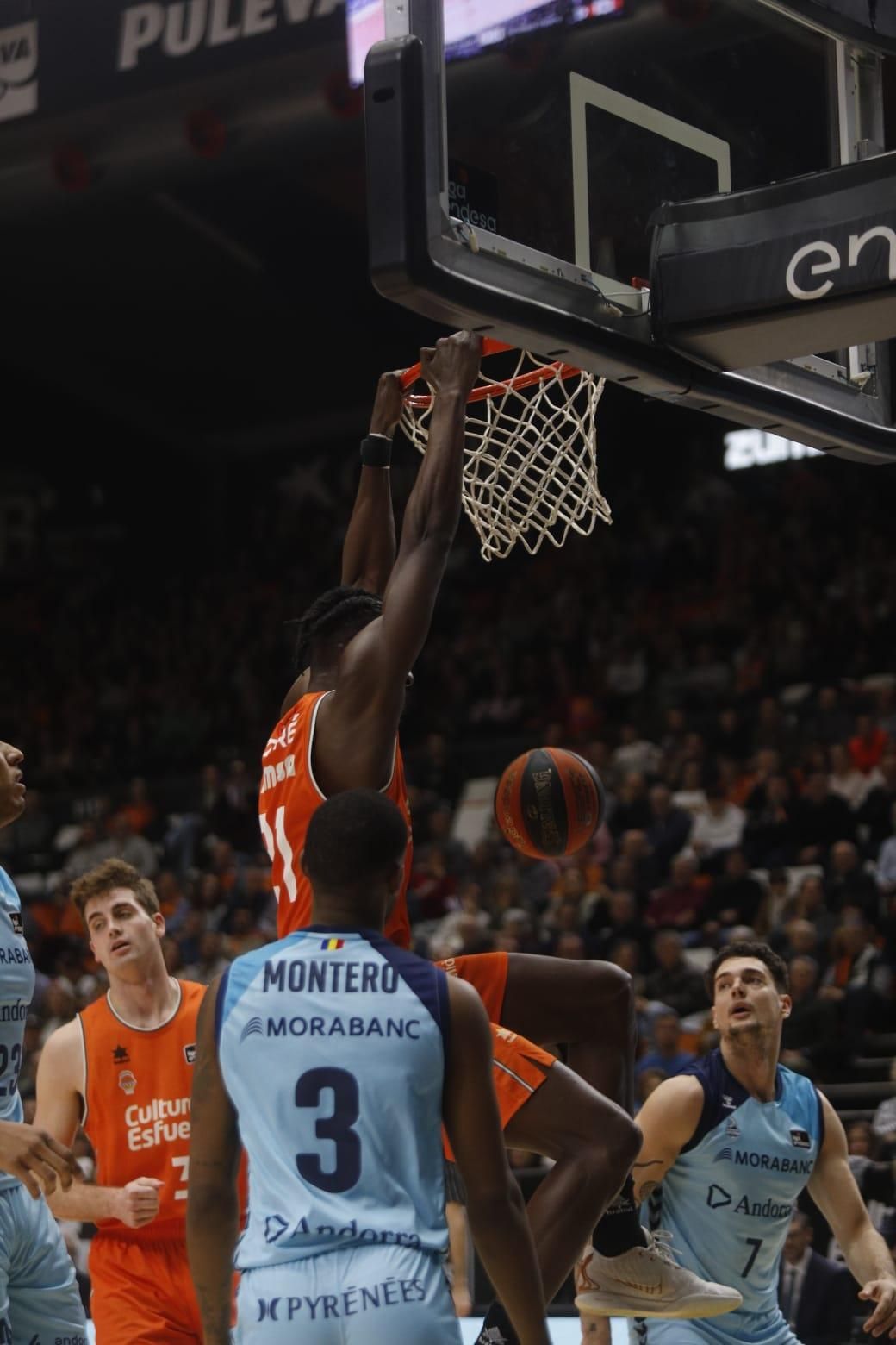 El Valencia Basket - Andorra, en imágenes