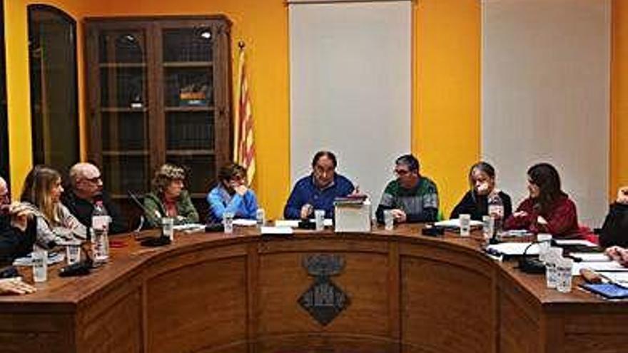 El ple d&#039;Arbúcies.