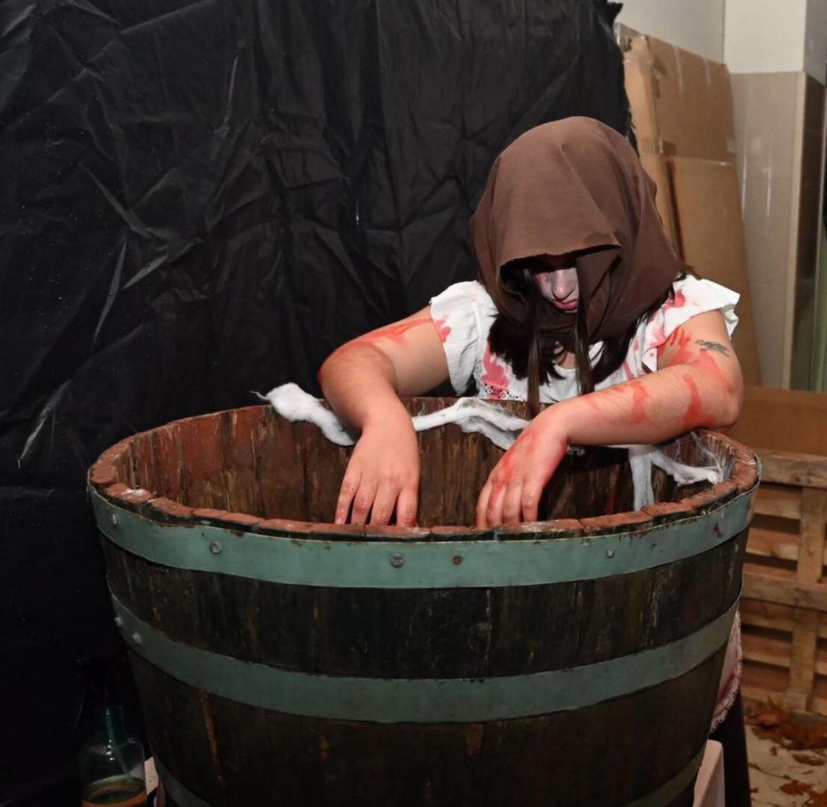 Los actores del túnel ambientados en el ámbito rural. | Rafa Vázquez