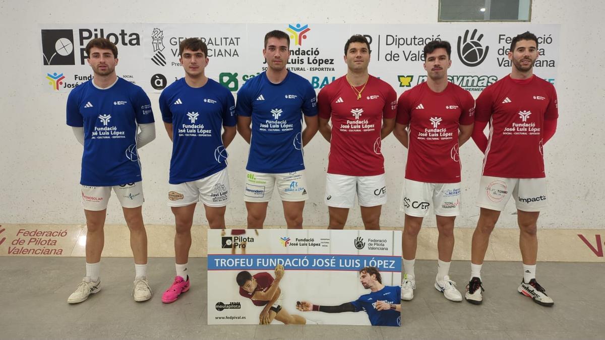 Partida de semifinals de raspall del Trofeu José Luis López.
