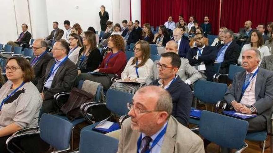 Una sesión del Congreso de Urología celebrado en Zamora.