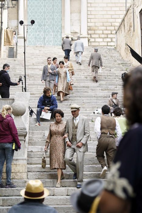 El rodatge del film alemany «The Path» al Barri Vell de Girona