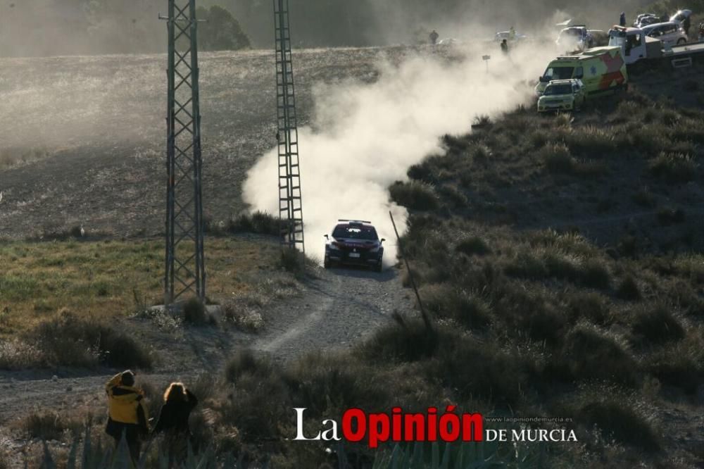 Primer especial de la jornada en el VIII Rallie Tierras Altas de Lorca