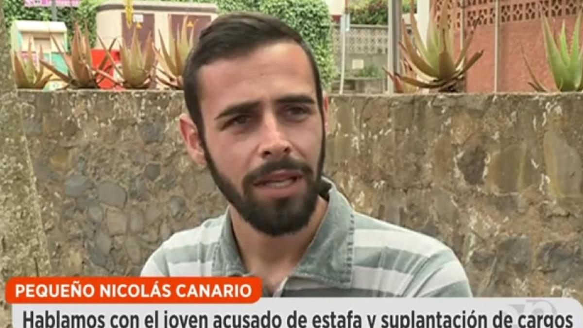 Santiago González, acusado de estafa y suplantación de cargos.