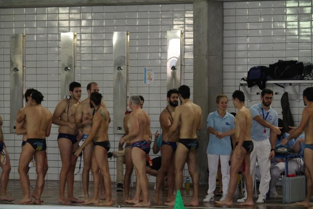 Partido de semifinal de la liga balear de waterpolo