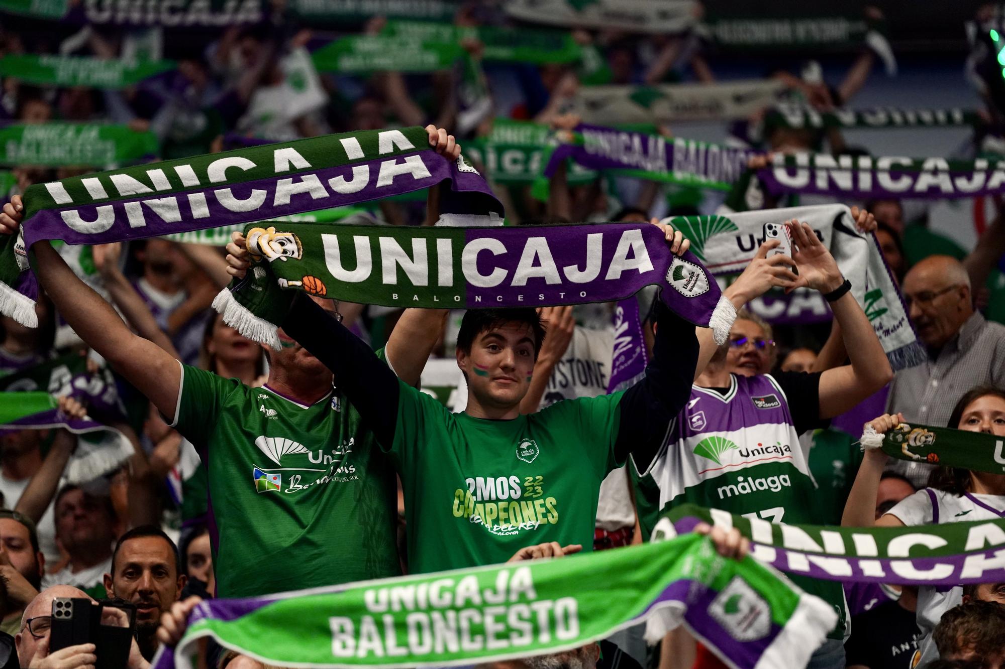 Una imagen del Unicaja - Real Madrid en el Carpena de la jornada 25 de la Liga Endesa.