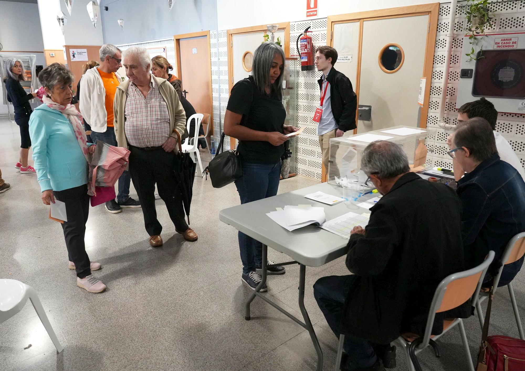 Las imágenes de la jornada electoral del 28M en Castellón