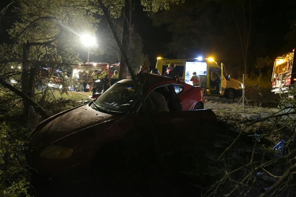 Accident de trànsit a la B-431, a Artés