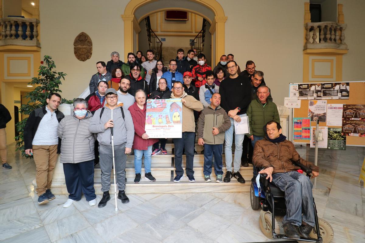 Presentación del cartel de la cabalgata.