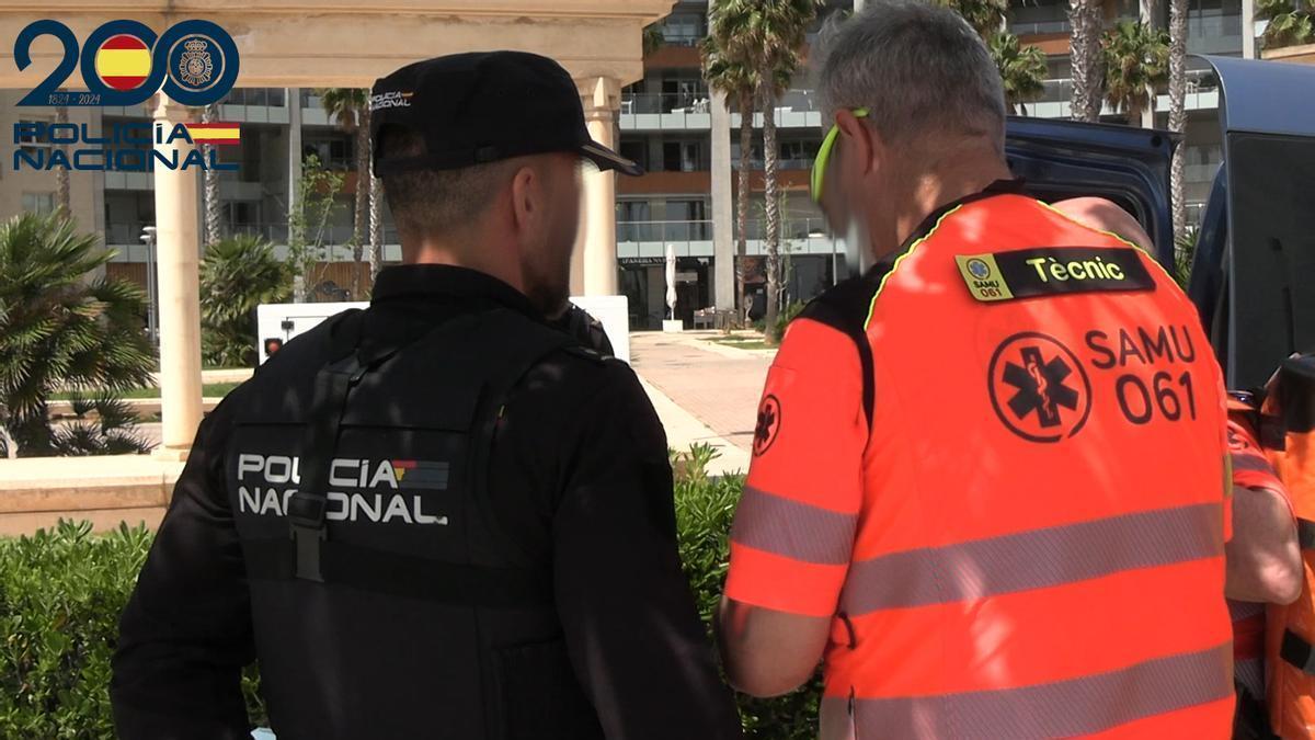 La Policía Nacional detuvo a los dos acusados.