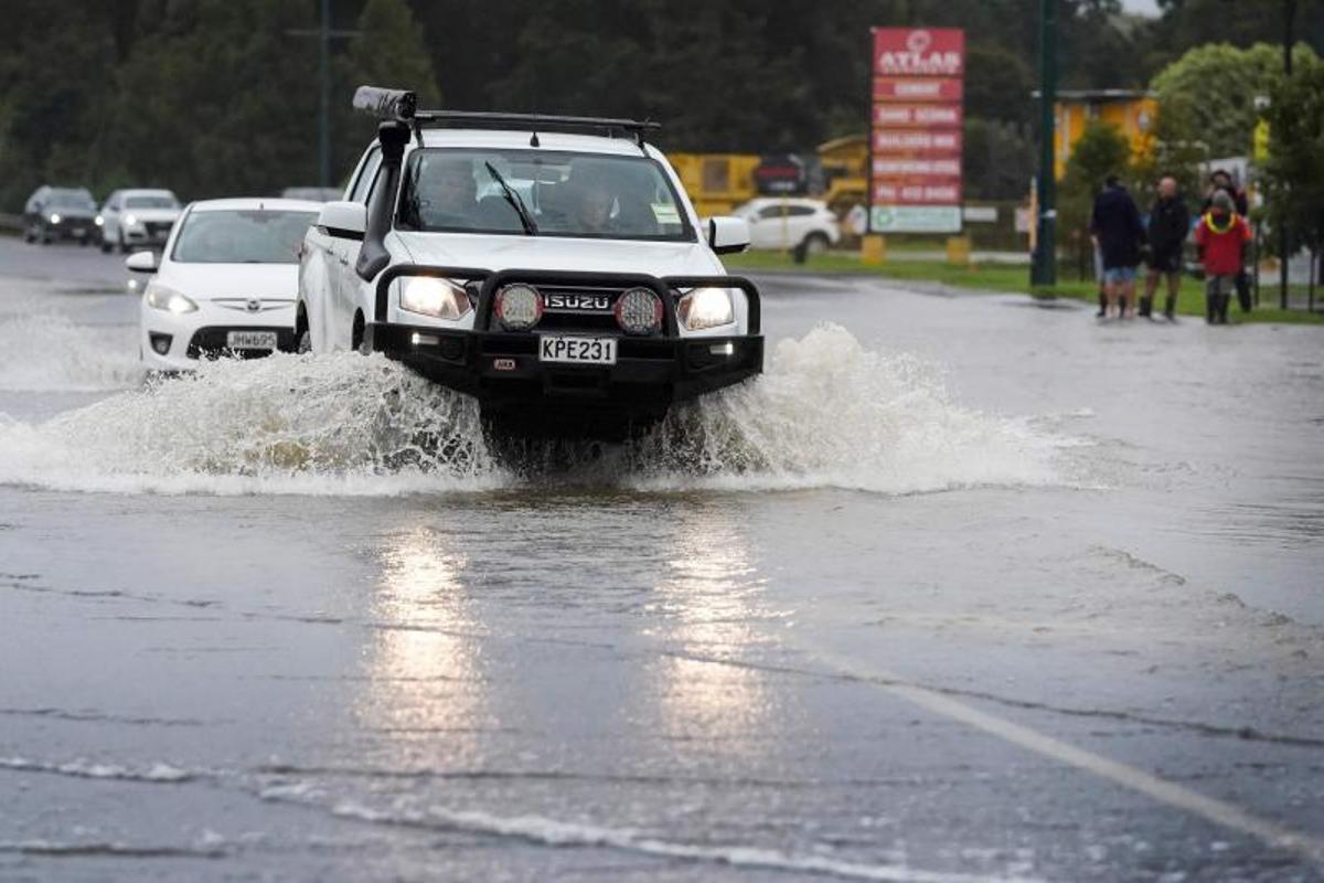 Las mejores imágenes del ciclón Gabrielle en Auckland, Nueva Zelanda