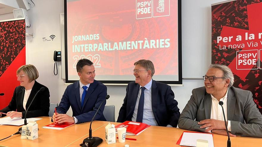 El PSOE respalda a Puig en su llamamiento a Feijóo para reformar la financiación