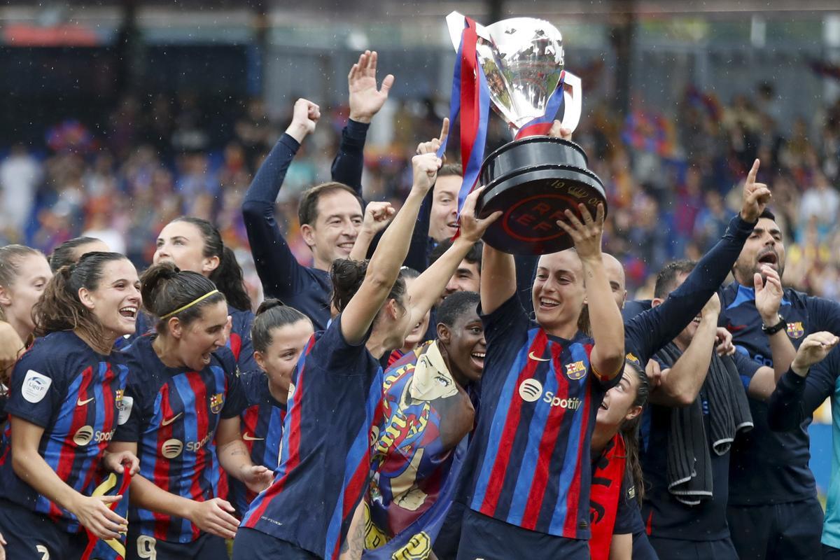 El Barça se proclama campeón de Liga F