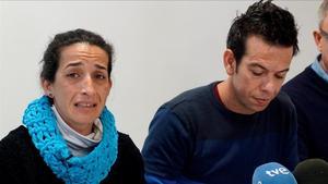 ángel Cruz y Patricia Ramírez, los padres del niño Gabriel Cruz, asesinado.