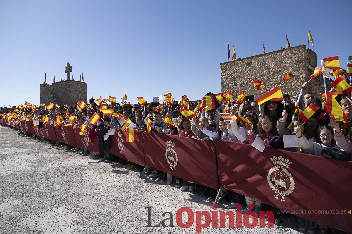 Visita de los reyes de España a Caravaca (explanada de la Basílica)