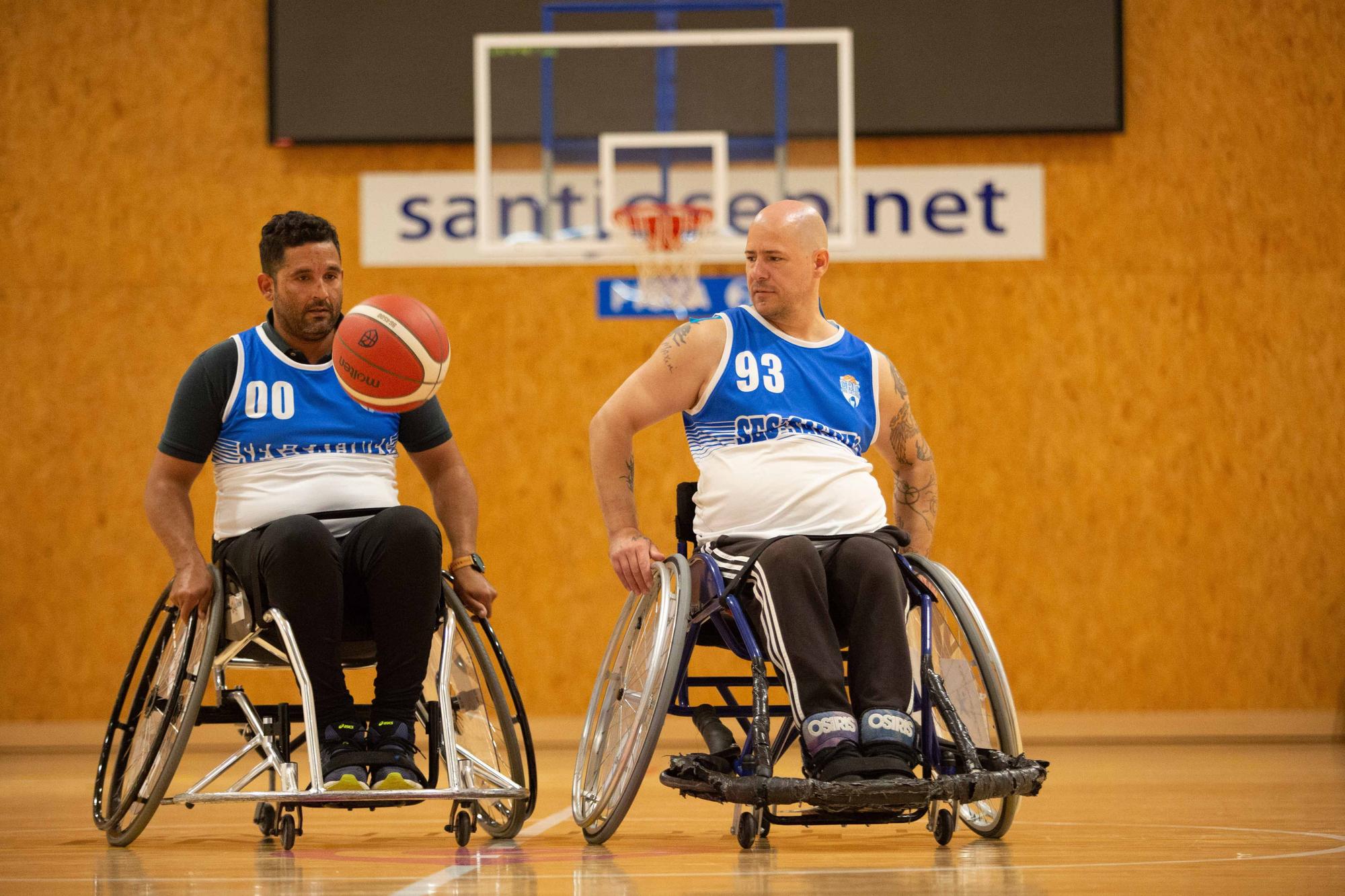 Pablo Hempler, referente ibicenco del basket en sillas de ruedas, busca apoyos