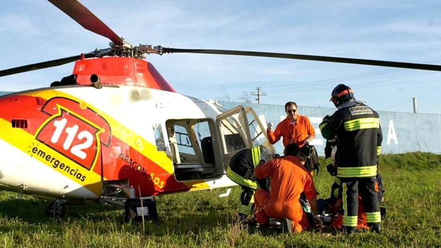 Aragón ya cobra el transporte sanitario en helicóptero