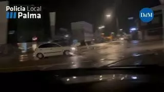 Un conductor novel de 18 años, denunciado por conducción temeraria en el polígono de Can Valero, en Palma