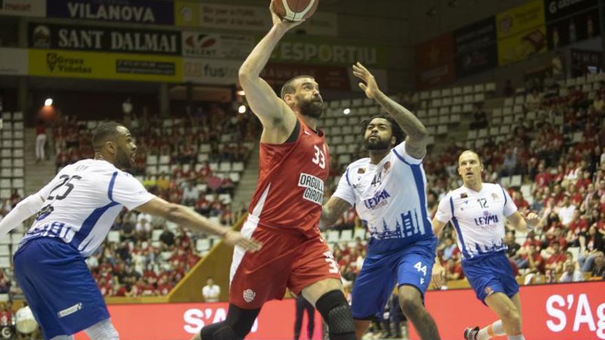 El Leyma vuelve tarde del descanso y lo paga en Girona