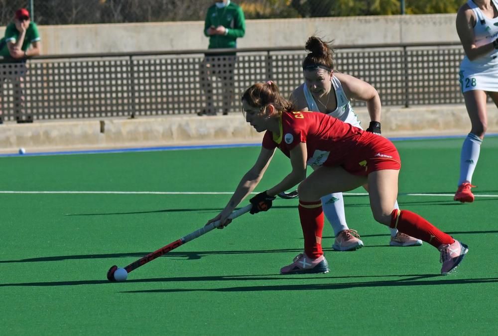 Selección española femenina de hockey en Murcia