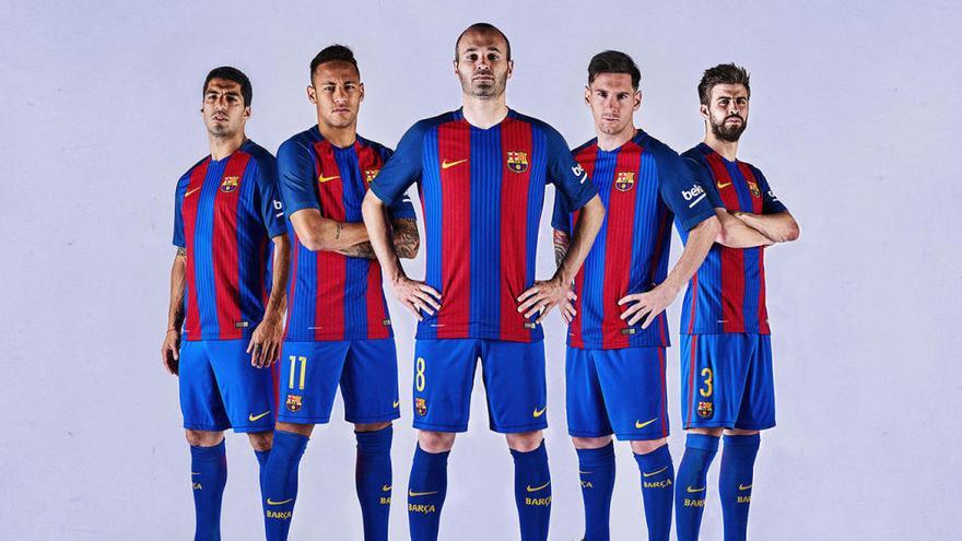 La nueva camiseta del Barça se inspira en Wembley 92