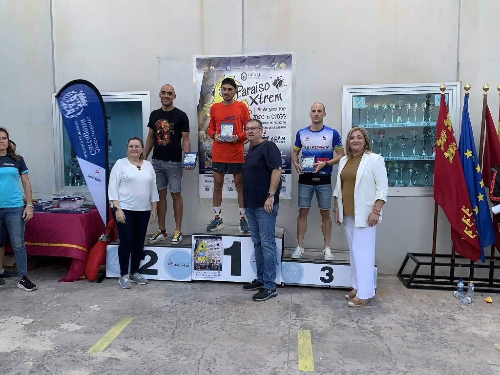 Entrega de premios del Cross Paraíso Xtreme