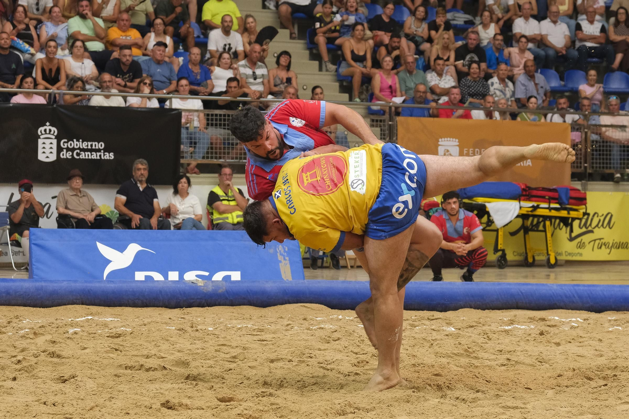 Final del torneo DISA Gobierno de Canarias de Lucha