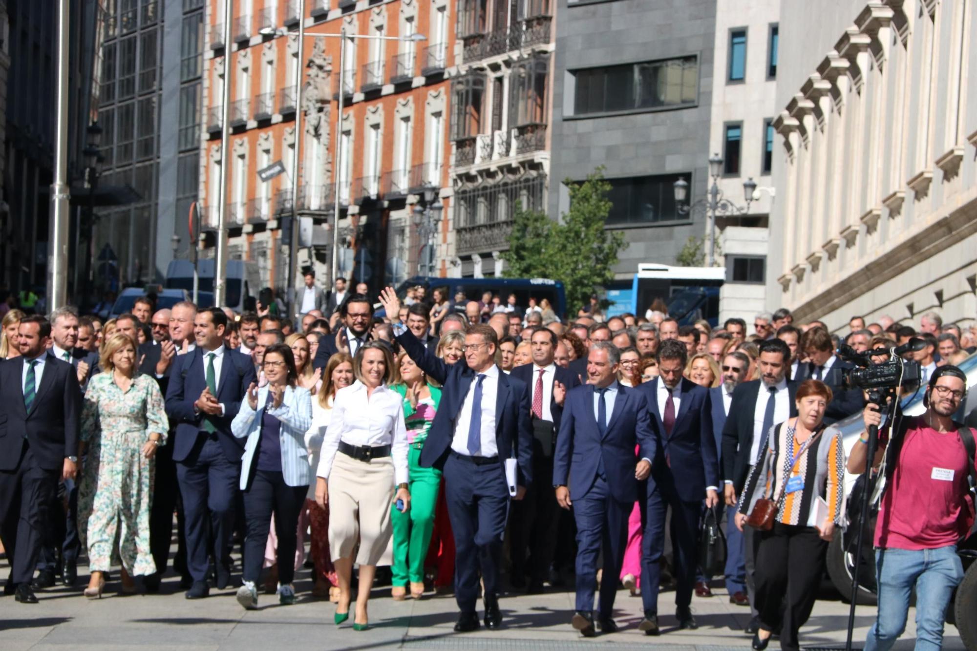 Les millors imatges del debat d'investidura de Feijóo