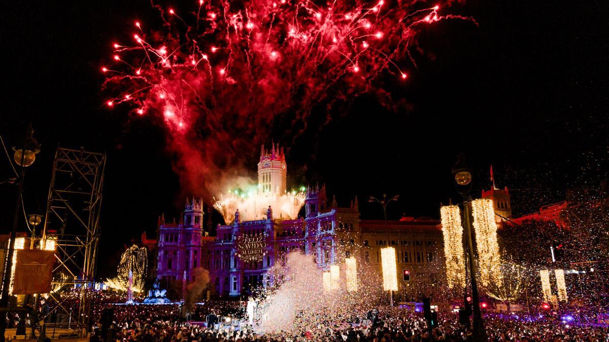 Así ha sido el encendido de las luces navideñas en Madrid