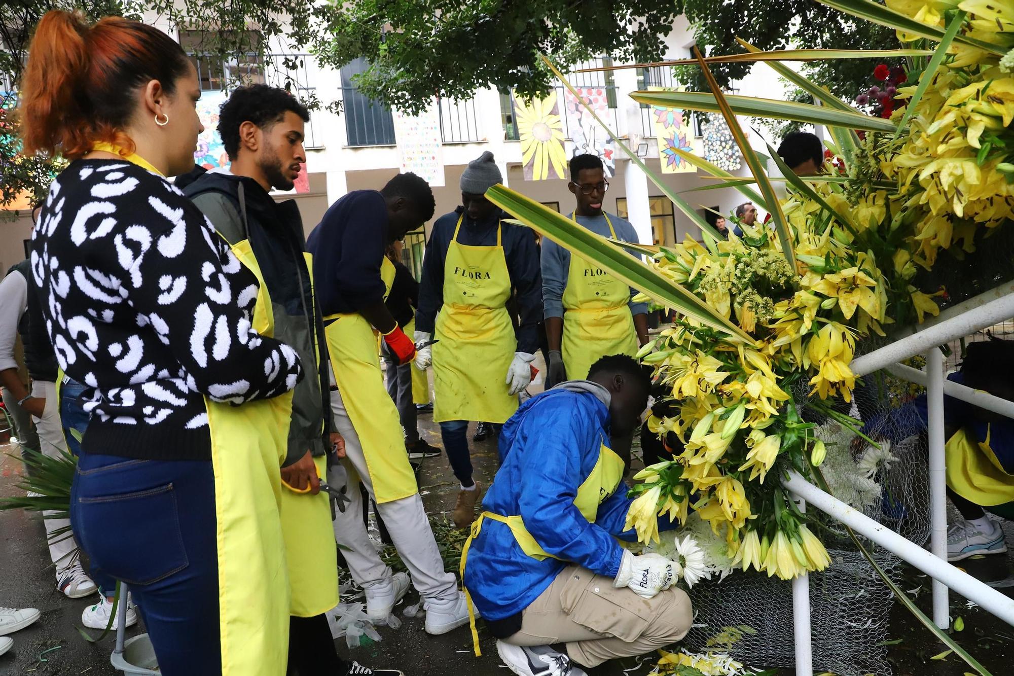 La guerrilla floral, en imágenes