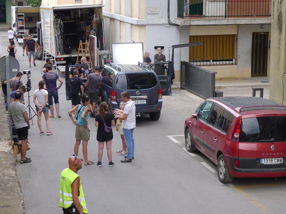 Rodatge de la sèrie "La Unidad" a Figueres