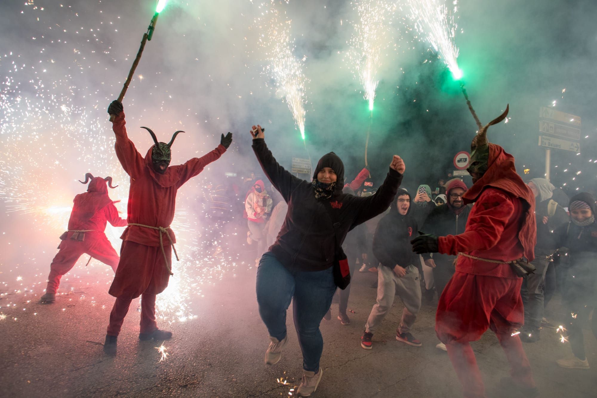 Sant Sebastià 2023: El Correfoc regresa para encerder Palma