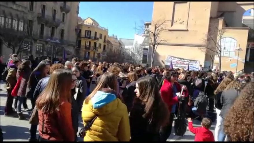 Manresa es prepara per viure una nova manifestació massiva pel Dia de la Dona