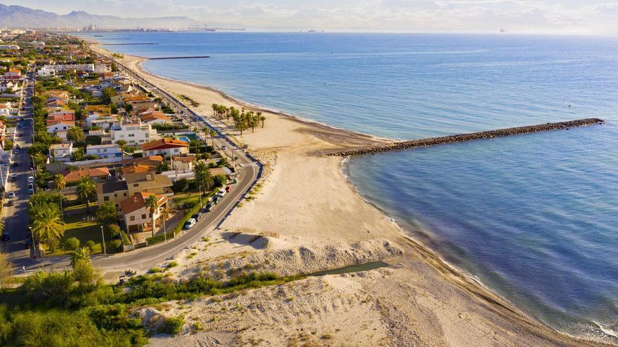 La playa del Pla de la Torre, en Almassora, en una foto de archivo.