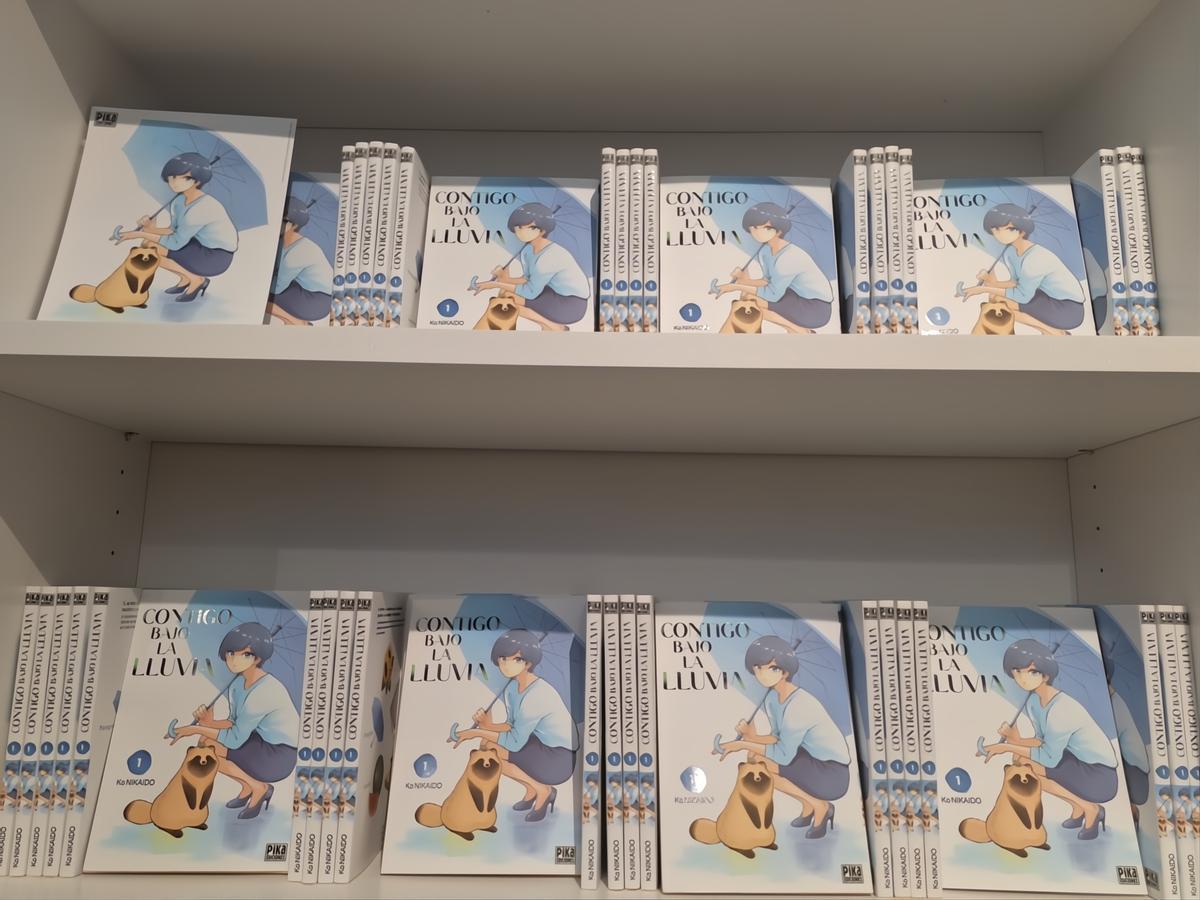 Manga de 'Contigo bajo la lluvia'