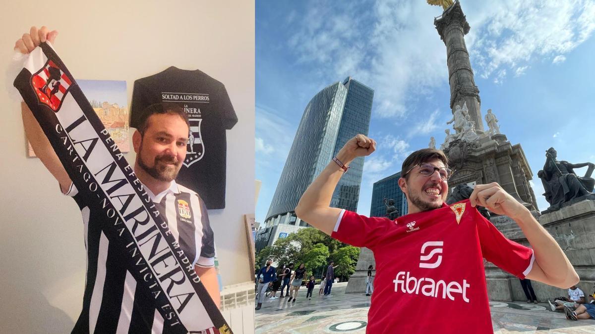 Julián Conesa y Feliciano Hurtado, uno en Madrid y el otro en Ciudad de México
