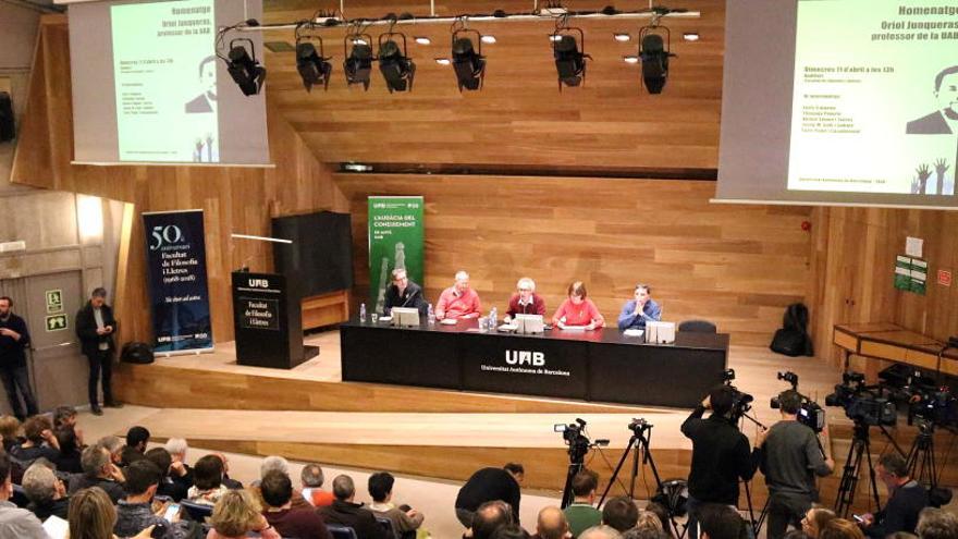 Pla general de l&#039;auditori de la Facultat de Filosofia i Lletres