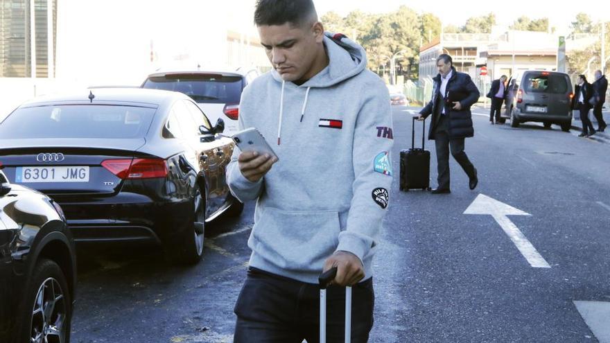 Gabriel Fernández, durante su anterior visita a Vigo.