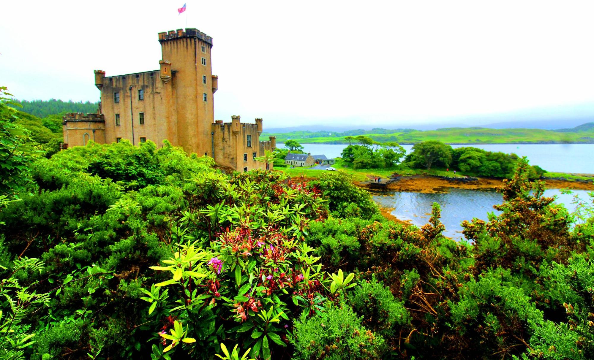 El castillo de Dunvegan, en la isla de Skye
