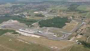 El circuito de Hungaroring, a vista aérea